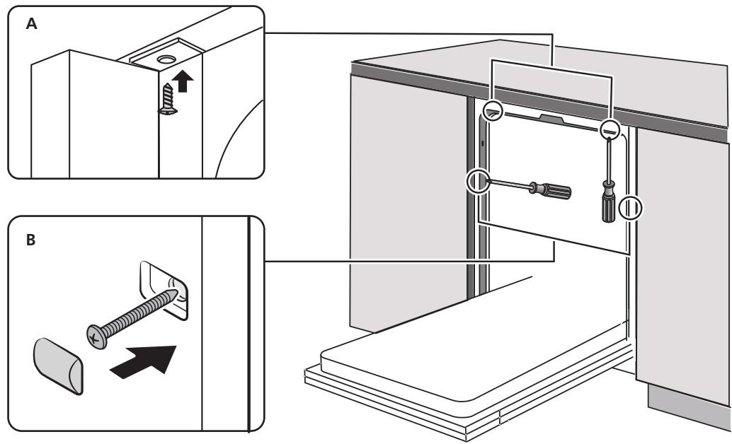 AMICA ADP1002S - Veuillez consultier les étapes d'installation spécifiquees sur les dessins d'installation. - 1