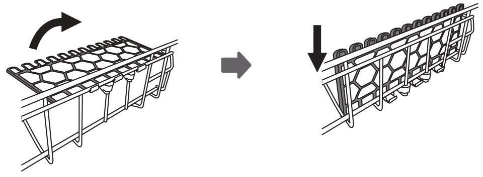 AMICA ADP1002S - Replier les étagères pour tasses - 1