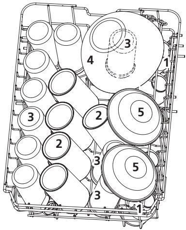 AMICA ADP1002S - Panier supérieur : - 1