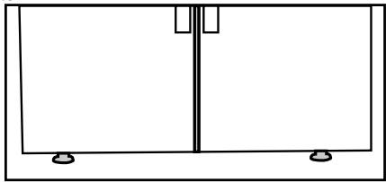 BEKO GN163241DXBRN - Ajustement des pieds - 1