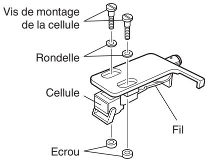 DENON DP400BKEM - Retrait de la cellule - 2