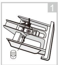 BRANDT WFB584QW1 - Nettoyez le distributeur de détergent - 1