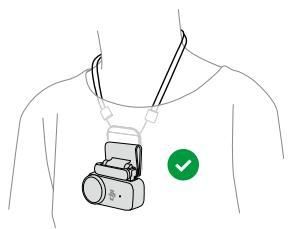 DJI OSMONANO - Clip magnétique pour chapeau + Cordon magnétique - 1