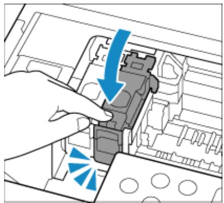 CANON TS4150IWH - Installes la cartouche FINE. - 2