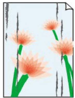 CANON TS4150IWH - La surface imprimée est tachée/rayée/taches d'encre/papier gondolé/le papier est taché lors de l'impression automatique recto versus - 2