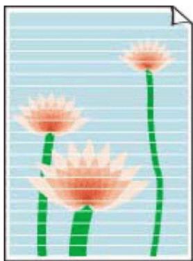 CANON TS4150IWH - L'encre ne s'écoule pas/Impressions flues ou troubles/Couleurs inexactes ou Bavures/Traces - 4