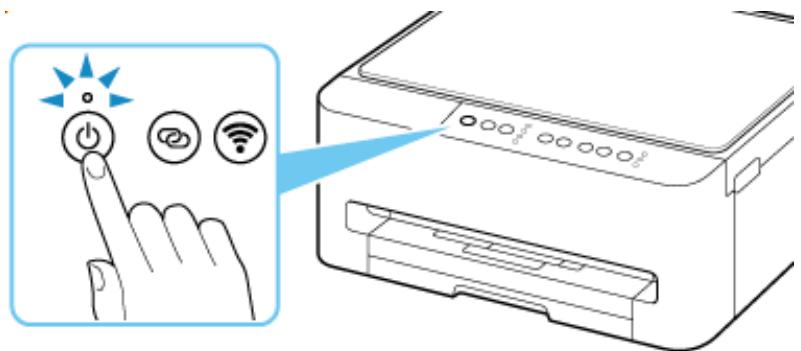 CANON TS4150IWH - Mise hors tension de l'imprimante - 1