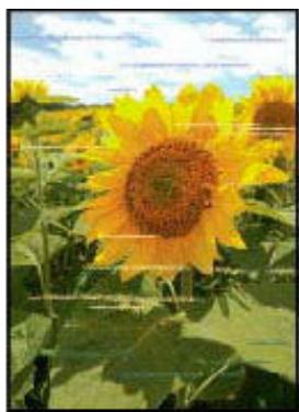 CANON TS4150IWH - Couleurs inégales ou striées - 2