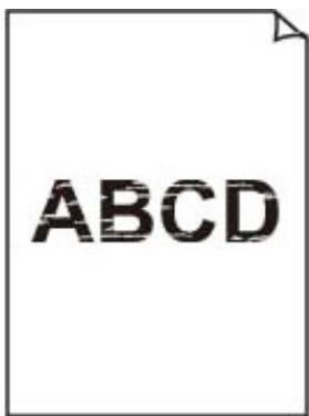 CANON TS4150IWH - L'encre ne s'écoule pas/Impressions flues ou troubles/Couleurs inexactes ou Bavures/Traces - 2