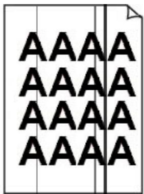 CANON TS4150IWH - L'encre ne s'écoule pas/Impressions flues ou troubles/Couleurs inexactes ou Bavures/Traces - 5