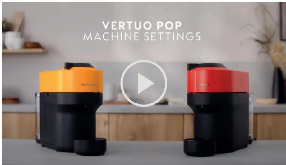 NESPRESSO vertuoENV90.B - RESTAUREZ LES RÉGLAGES D'USINE - 1