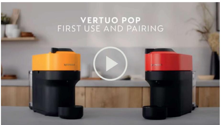 NESPRESSO vertuoENV90.B - COMMENT CONNECTER VOTRE MACHINE VERTUO POP? - 1
