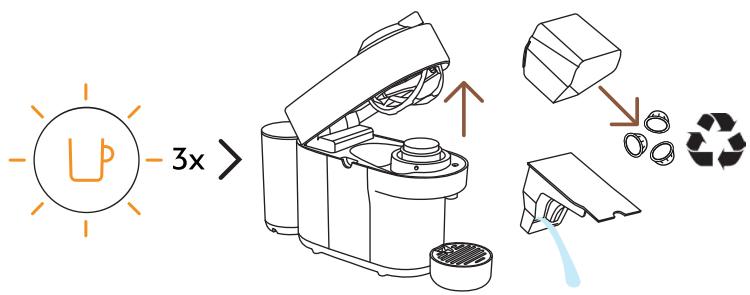 NESPRESSO vertuoENV90.B - Accessoires : - 1