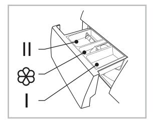 VEDETTE LFVQ303S - Bac à détergent - 1