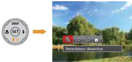 KODAK WPZJN - Paramètres du retardateur - 1
