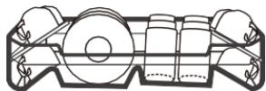 VEDETTE VDP127LSVDP127LW - Remplissage du panier du haut - 1