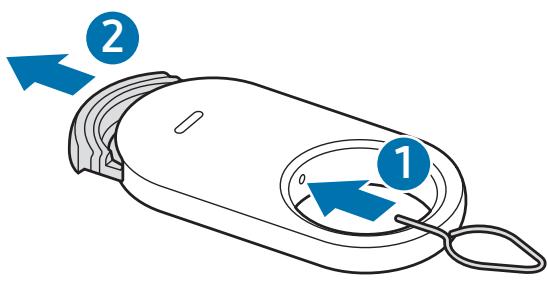 SAMSUNG SMARTTAG2 - Remplacer la pile - 1
