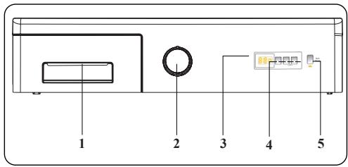TELEFUNKEN TLL109W - PRÉSENTATION DU BANDEAU DE COMMANDES - 1