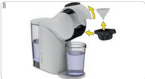 KRUPS YY5215FD - RINÇAGE À LA PREMIÈRE MISE EN SERVICE - 8