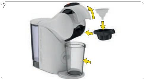 KRUPS YY5215FD - RINÇAGE À LA PREMIÈRE MISE EN SERVICE - 2