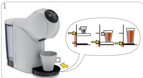 KRUPS YY5215FD - DEUX CAPSULES (P. EX. CAPPUCCINO) - 1