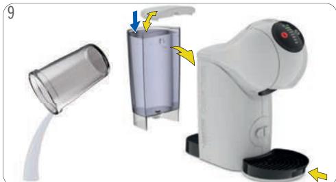 KRUPS YY5215FD - RINÇAGE À LA PREMIÈRE MISE EN SERVICE - 9