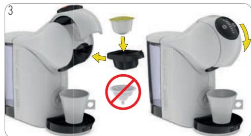 KRUPS YY5215FD - DEUX CAPSULES (P. EX. CAPPUCCINO) - 3