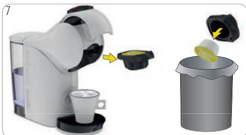 KRUPS YY5215FD - DEUX CAPSULES (P. EX. CAPPUCCINO) - 7