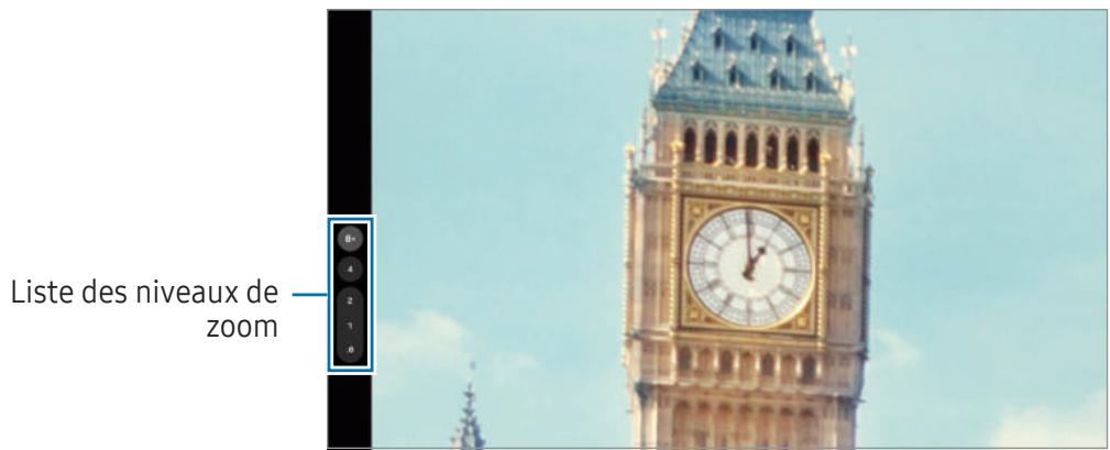 SAMSUNG GalaxyTabS11Ultra - Utiliser les fonctions de zoom - 1