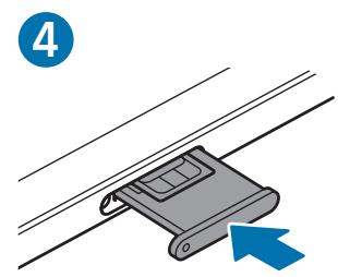 SAMSUNG GalaxyTabS11Ultra - Insérer une carte micro-SD - 4