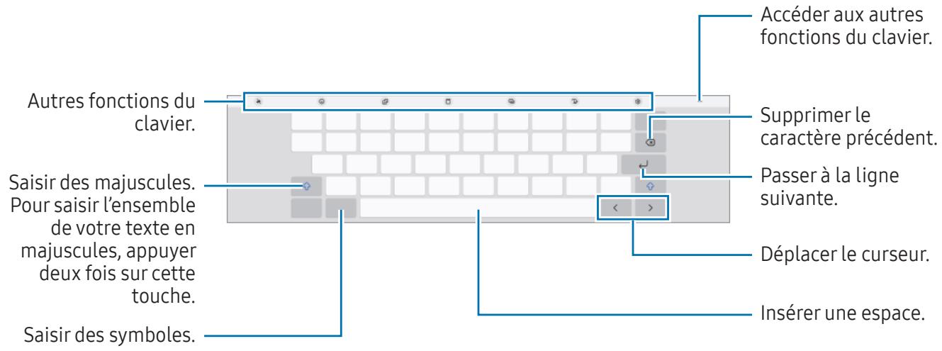 SAMSUNG GalaxyTabS11Ultra - Présentation du clavier - 1