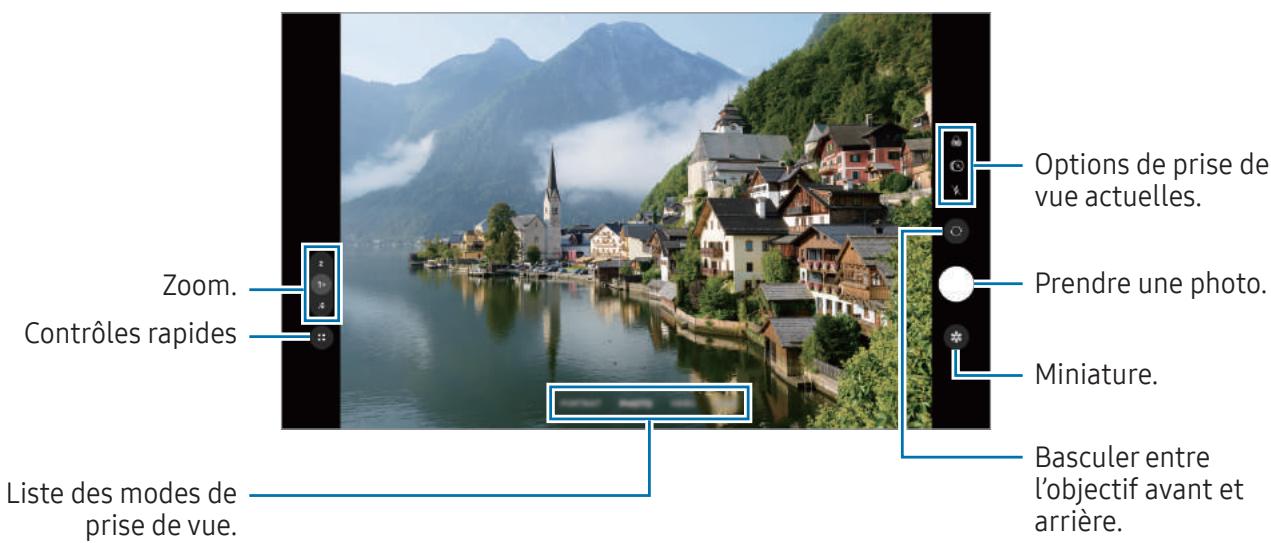 SAMSUNG GalaxyTabS11Ultra - Appuyez sur l'icone Photographier (O) pour prendre une photo. - 1