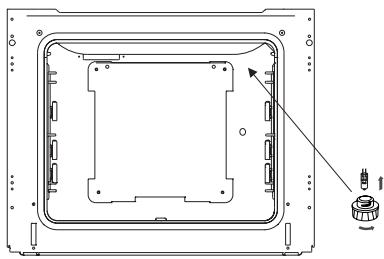 FAGOR FACM103BFACM103N - Comment changer l'ampoule halogène de l'éclairage du four - 1