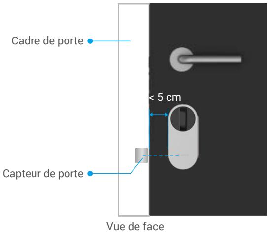 EZVIZ DL01S - Installation du capteur de porte - 1