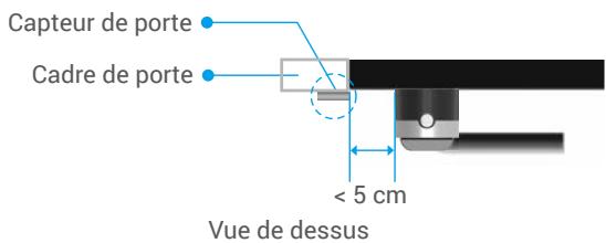 EZVIZ DL01S - Installation du capteur de porte - 2