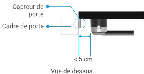 EZVIZ DL01S - Installation du capteur de porte - 4