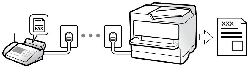 EPSON WF2910WF2930 - Réception de fax sur l'imprimante - 1
