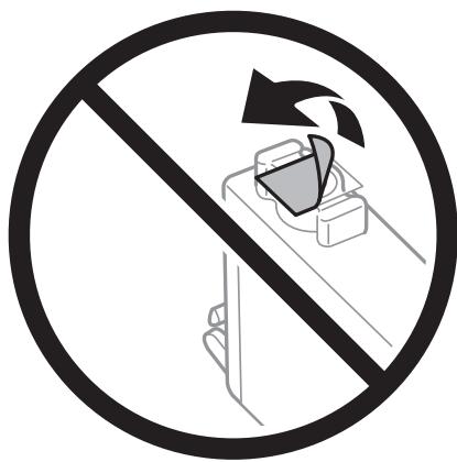 EPSON WF2910WF2930 - Précautions de manipulation pour le replissage des cartouches d'encre - 2