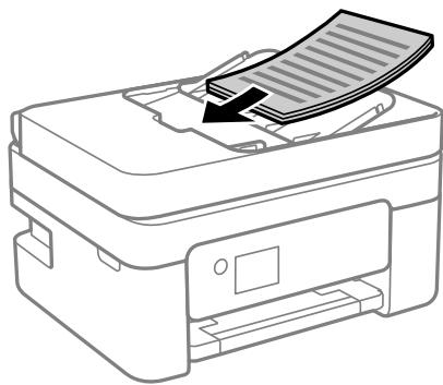 EPSON WF2910WF2930 - Positionnement des originaux dans le chargeur automatique de documents - 3