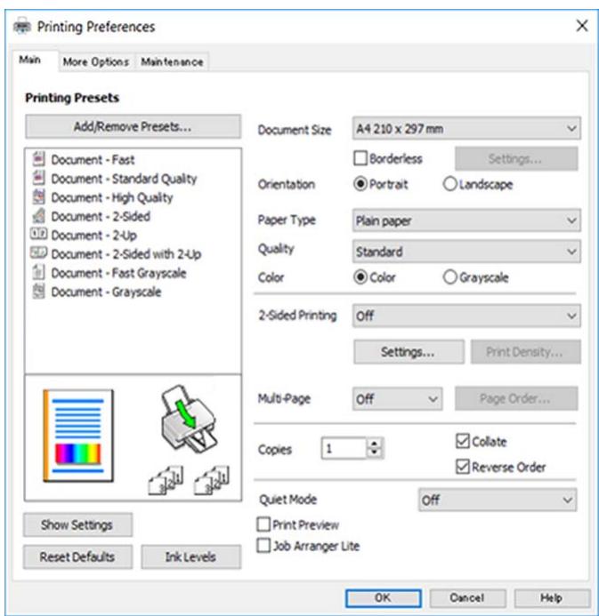 EPSON WF2910WF2930 - Remarque: - 1