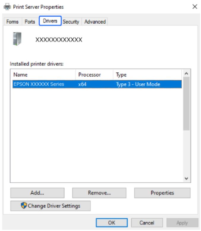 EPSON WF2910WF2930 - Vérifier qu'un pilote d'imprimante Epson authenticate est installé — Windows - 2