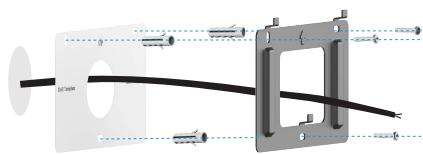 EZVIZ HP7FAMILY - Installation du moniteur - 2