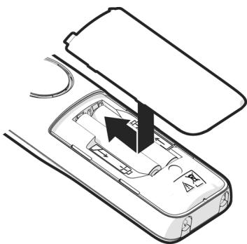 GIGASET Basic100Trio - Insérer les batteries - 2