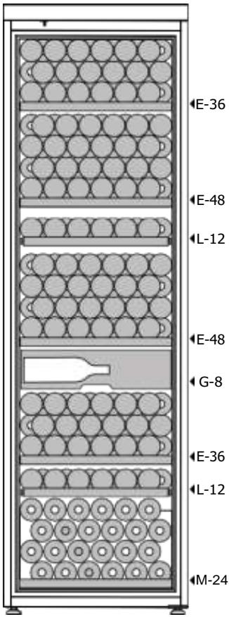 LE CHAI LMV1380D - Chargement des caves - 8