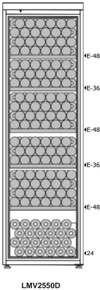 LE CHAI LMV1380D - Chargement des caves - 7