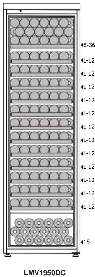 LE CHAI LMV1380D - Chargement des caves - 6