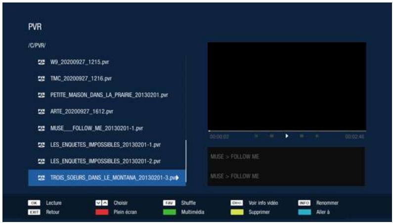 CGV PREMIOSATHDW7V2 - Ce menu permet de : - 1