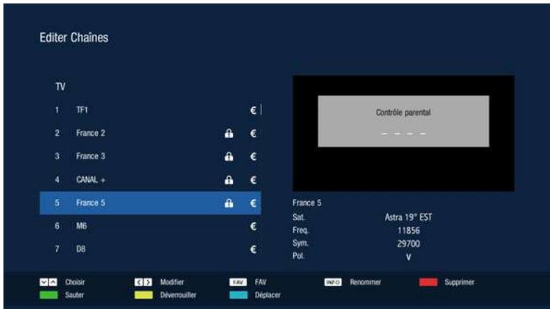 CGV PREMIOSATHDW7V2 - EDITOR CHAINES (verrouiller une chaine) - 1