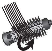 BEURER HT80 - Brosse ronde vers l'intérieur : - 1