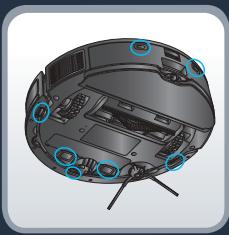 ROWENTA RR8497WH - Utiliser le robot avec la fonction serpillière - 5